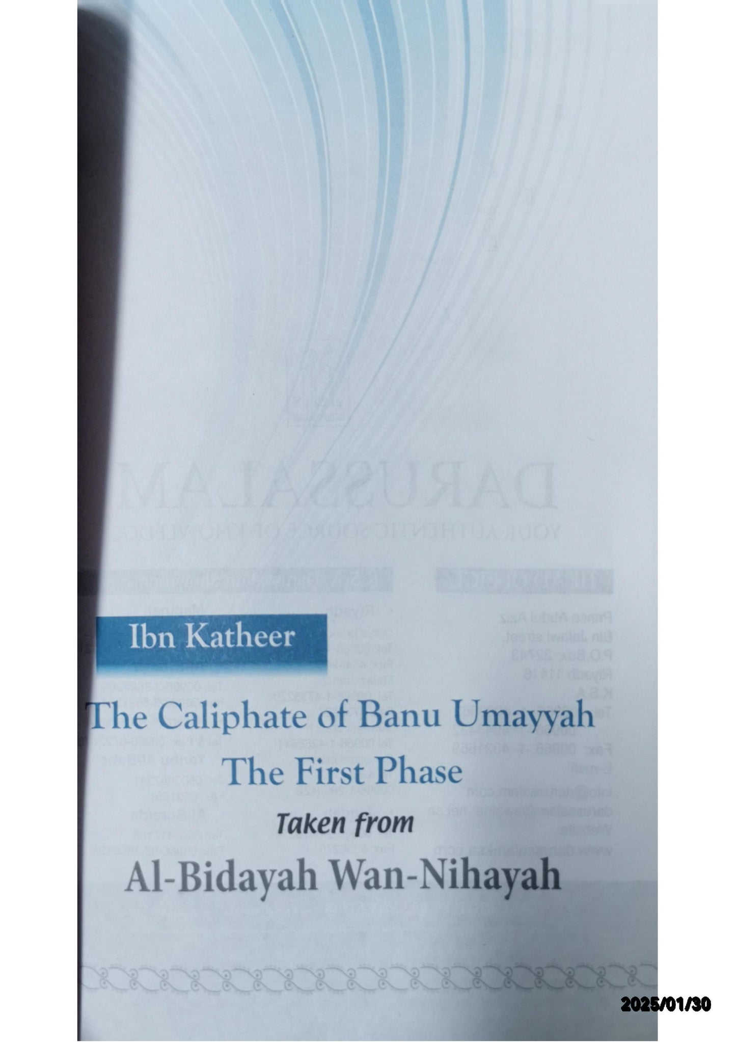 Caliphate Of Banu Umayyah Hardcover – January 1, 2012 by ابن كثير (Author), Ibn Kathir (Author)