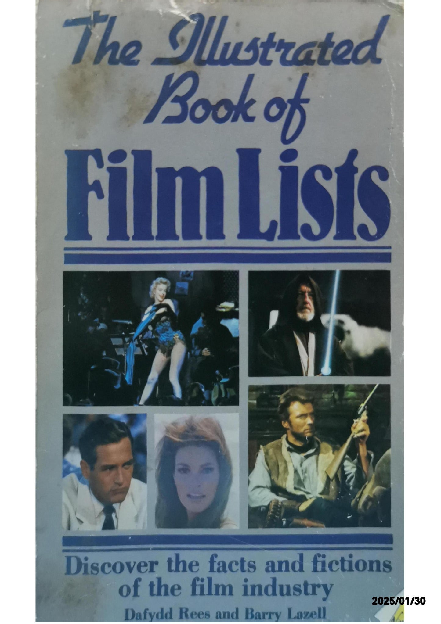 Illustrated Book of Film Lists Paperback – Import, September 16, 1982 by Dafydd Rees (Author), Barry Lazell (Author)