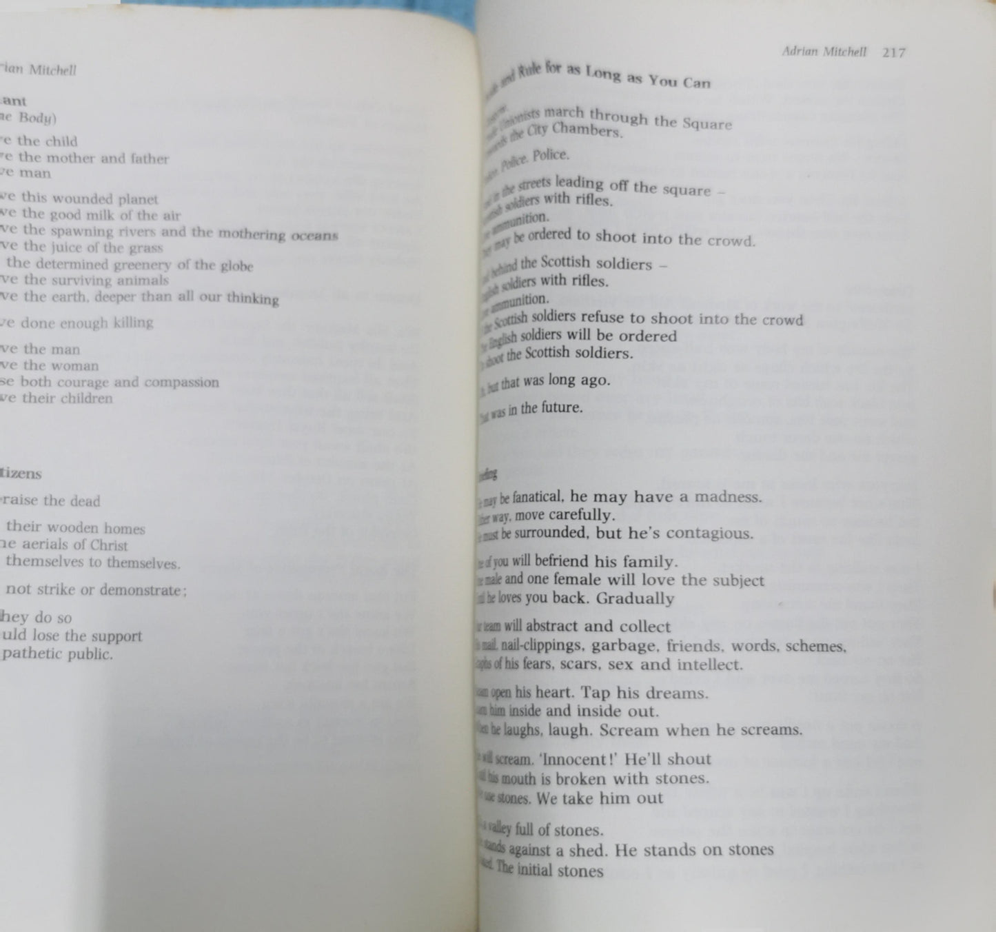 "Worlds - Seven Modern Poets - Causley, Gunn, Heaney, Hughes, MacCaig, Mitchell, " Paperback – 1 Jan. 1976 by Geoffrey Summerfield (Author)