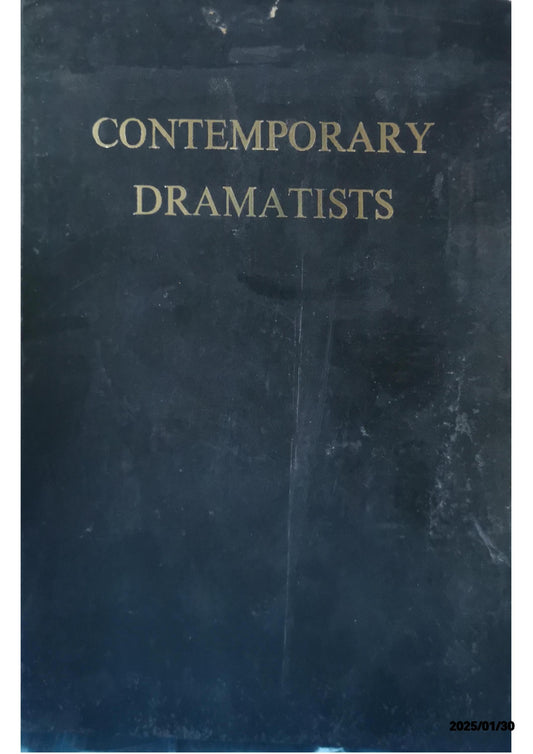 Contemporary Dramatists - Hardcover