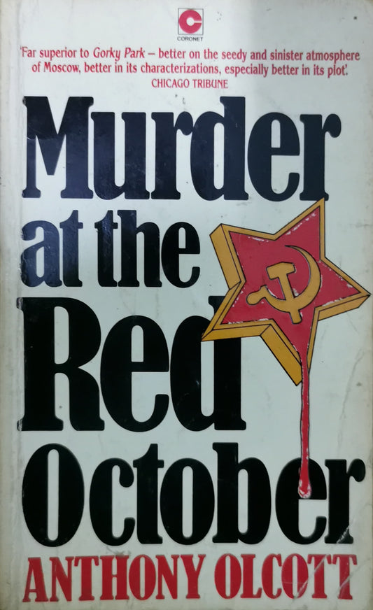 Murder At The Red October by Olcott, Anthony