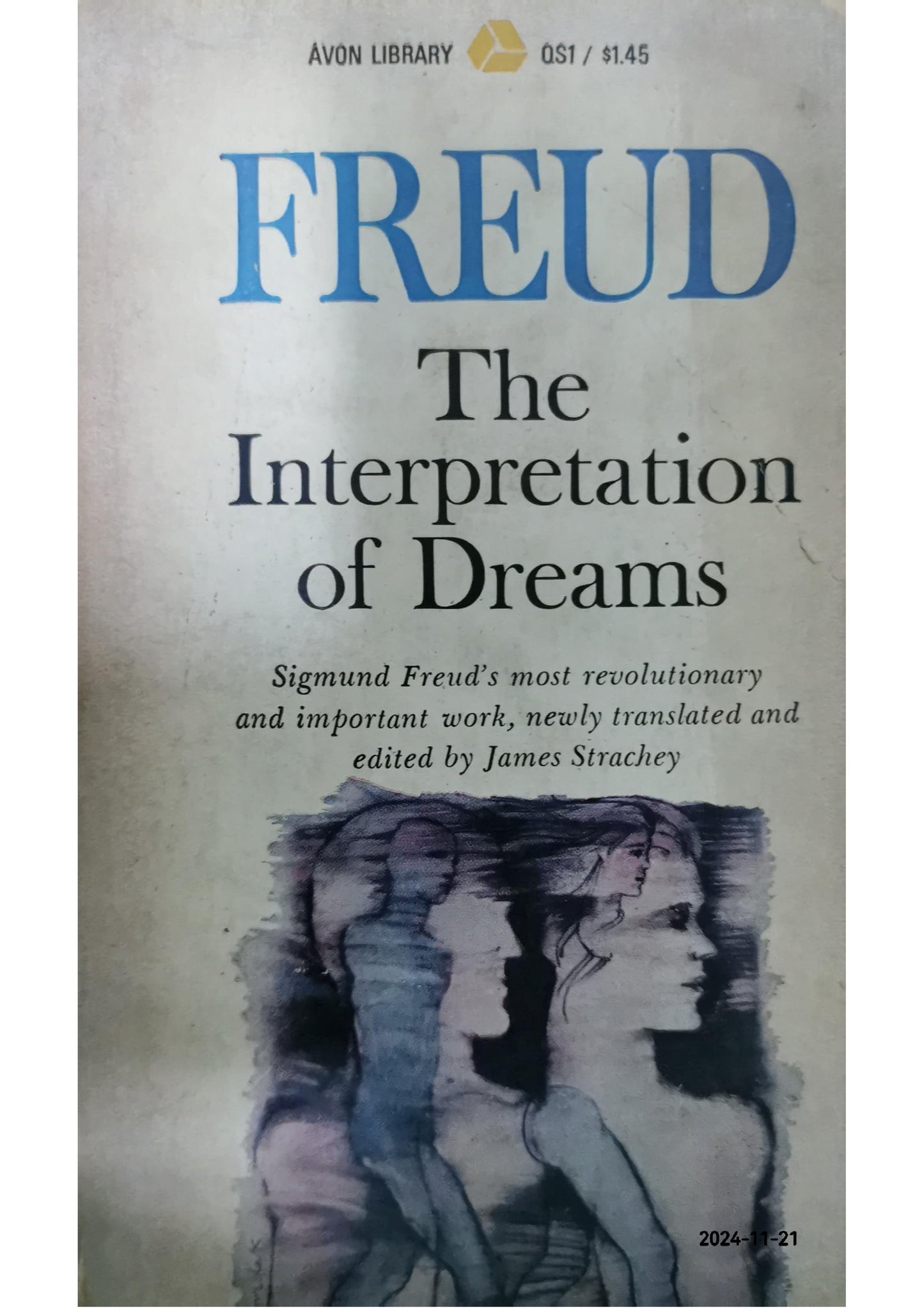 The Interpretation of Dreams Book by Sigmund Freud