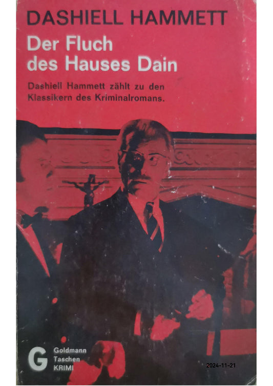 Der Fluch des Hauses Dain Hardcover – German Edition  by Dashiell Hammett