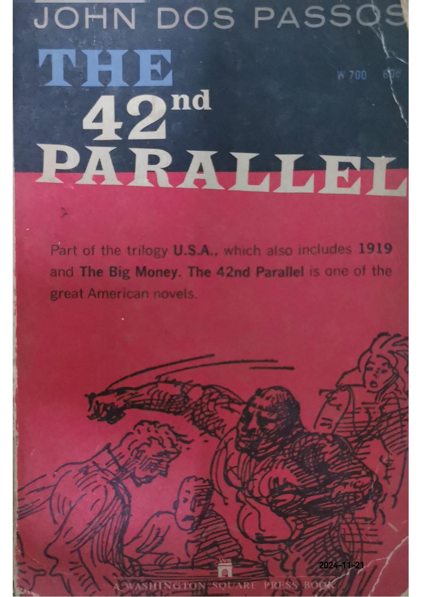 The 42nd Parallel Book by John Dos Passos