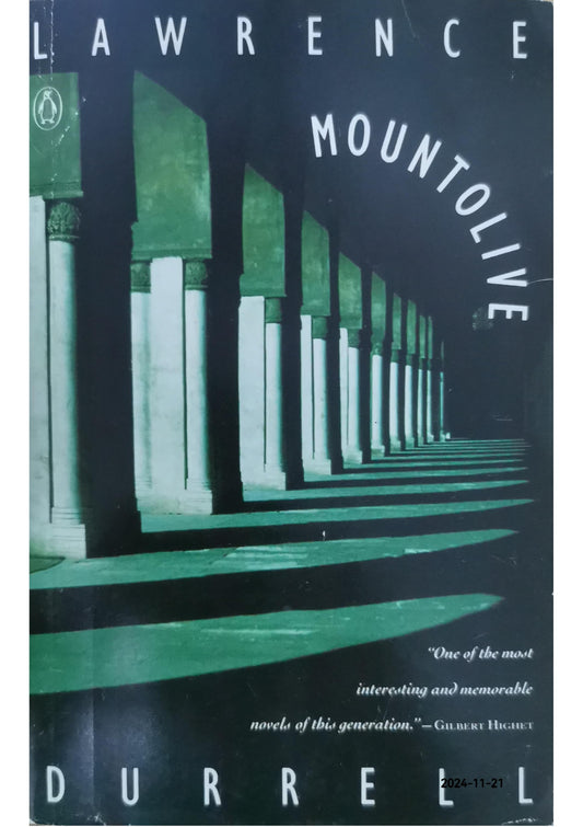 Mountolive Novel by Lawrence Durrell