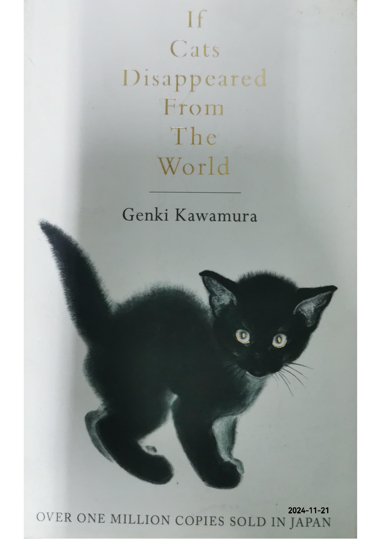 If Cats Disappeared from the World Book by Genki Kawamura