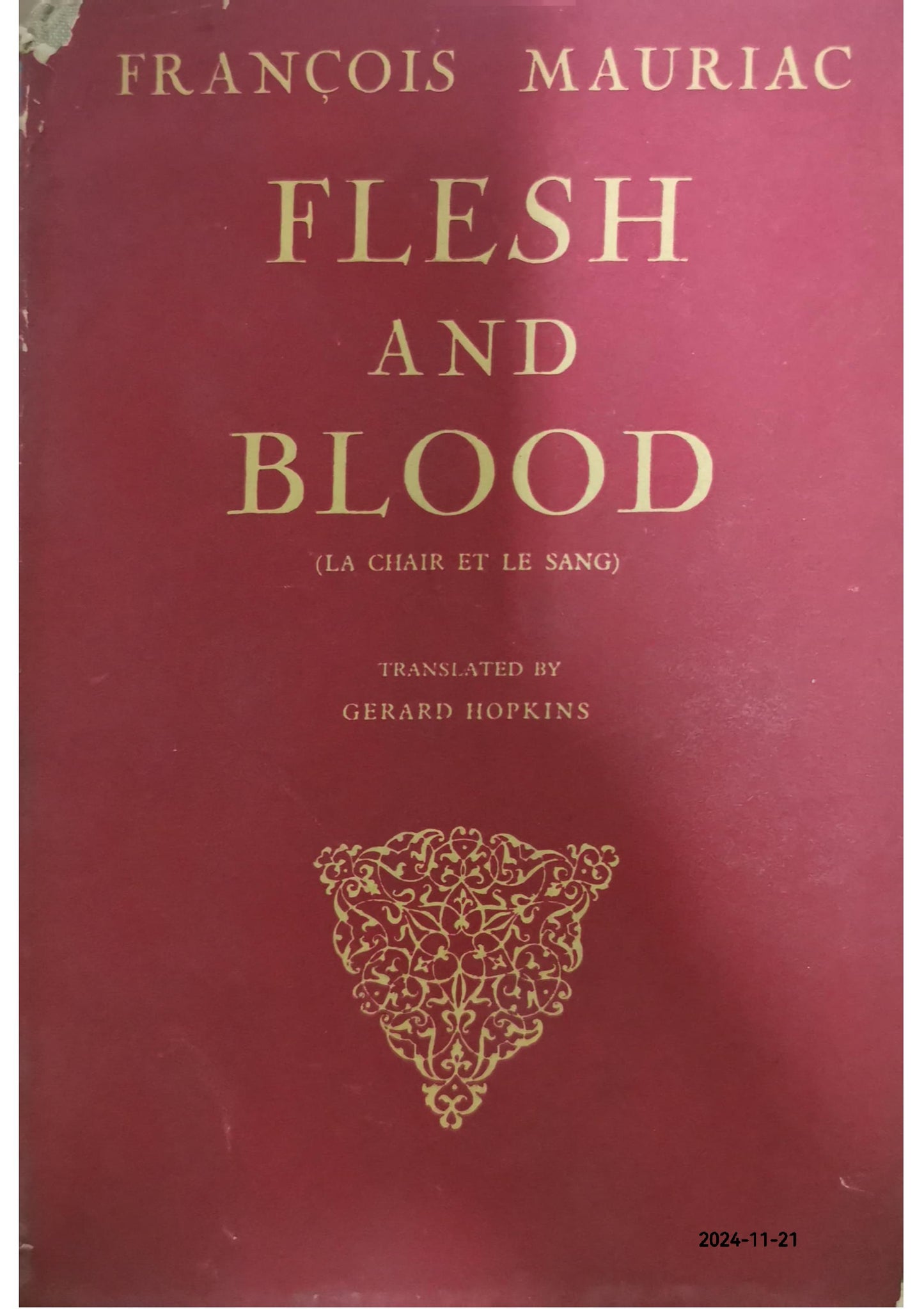 Flesh and Blood Book by François Mauriac