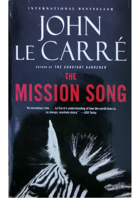 The Mission Song Novel by John le Carré