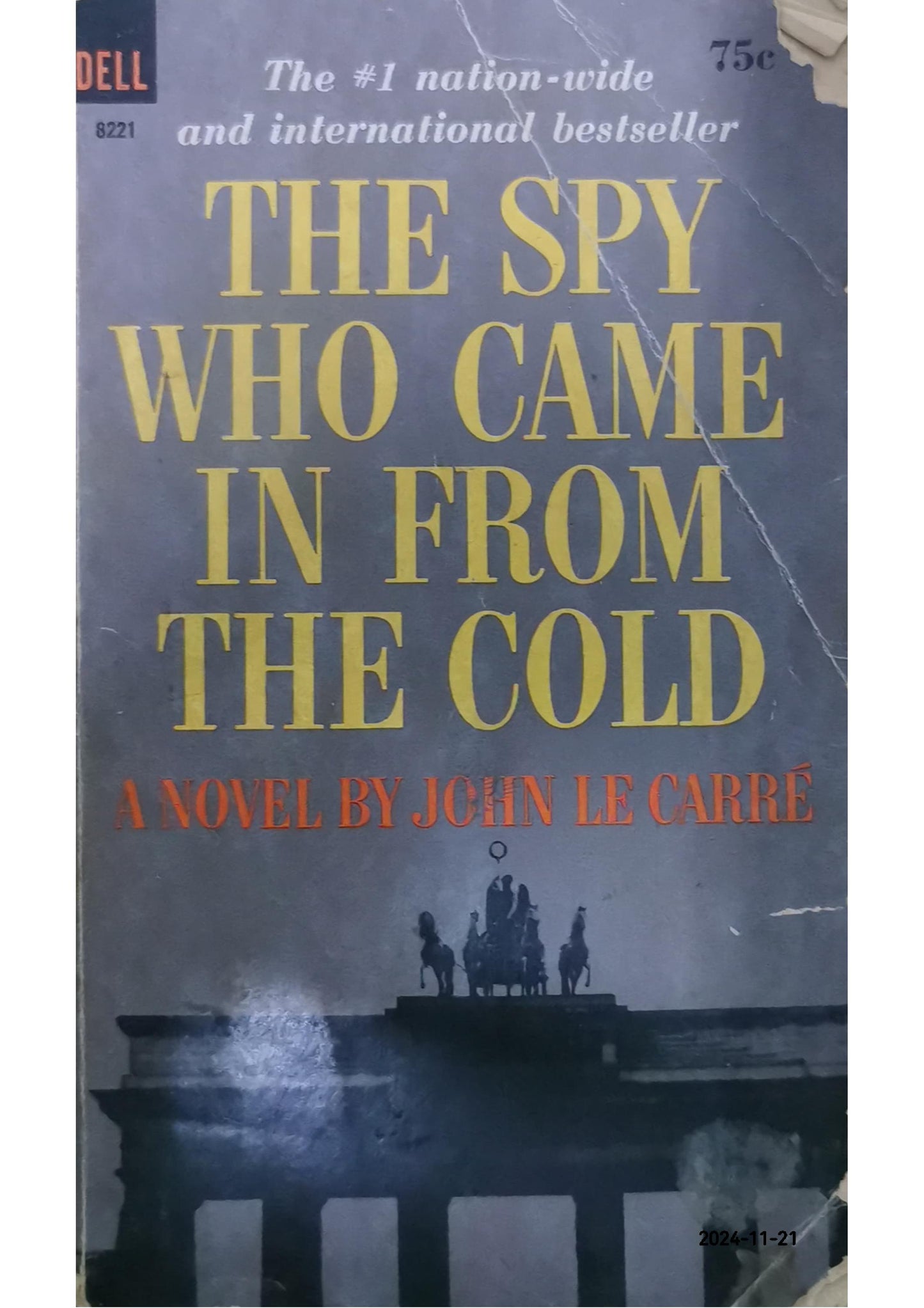 The Spy Who Came in from the Cold Novel by John le Carré