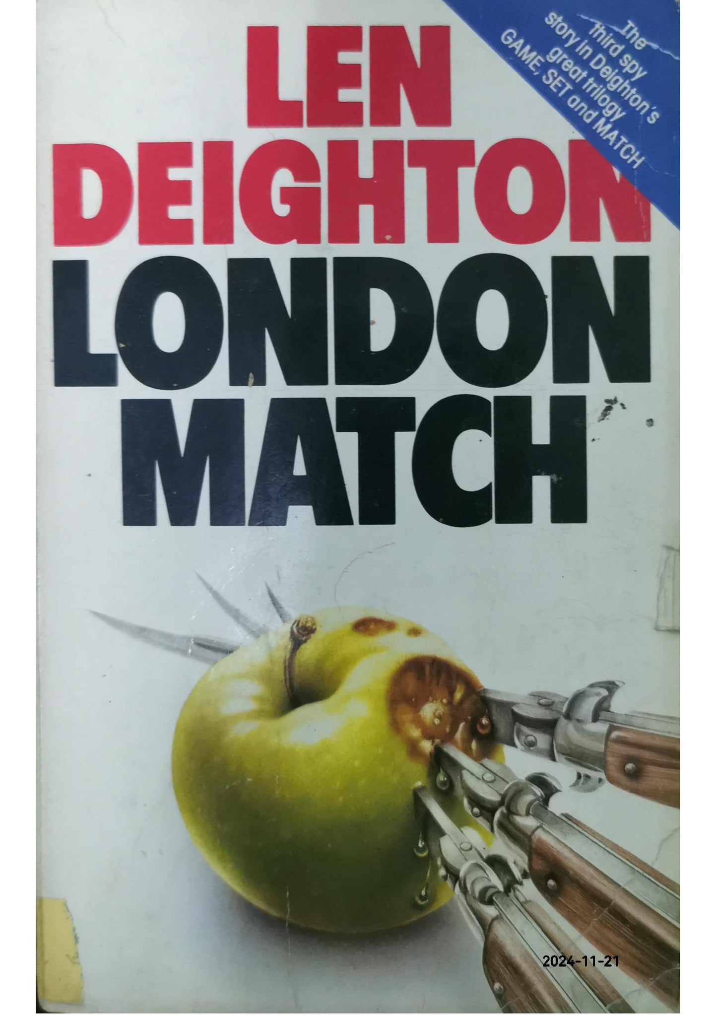 London Match Novel by Len Deighton