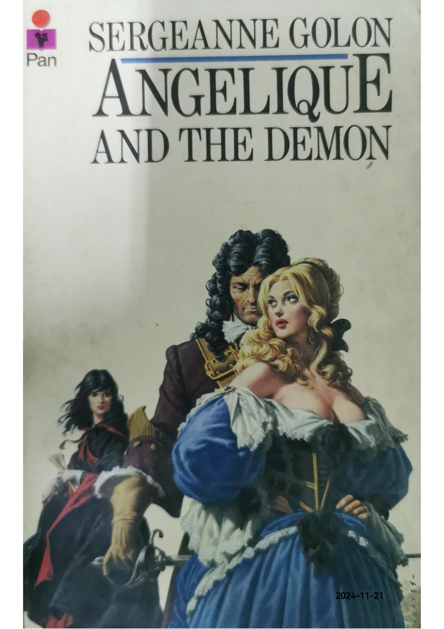 ANGELIQUE AND THE DEMON Book 8 By Sergeanne Golon