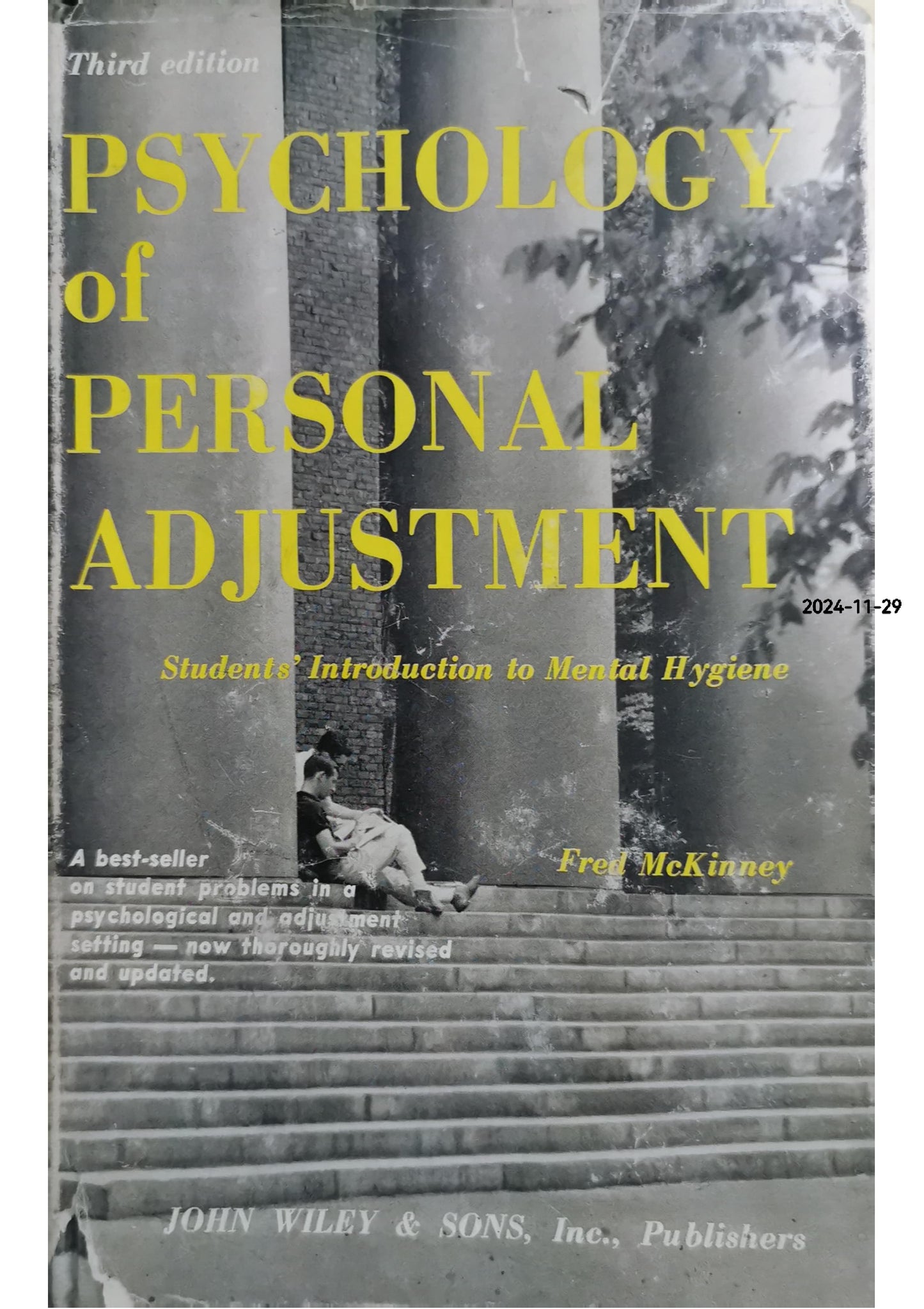 Psychology of Personal Adjustment Hardcover – January 1, 1960 by Fred McKinney