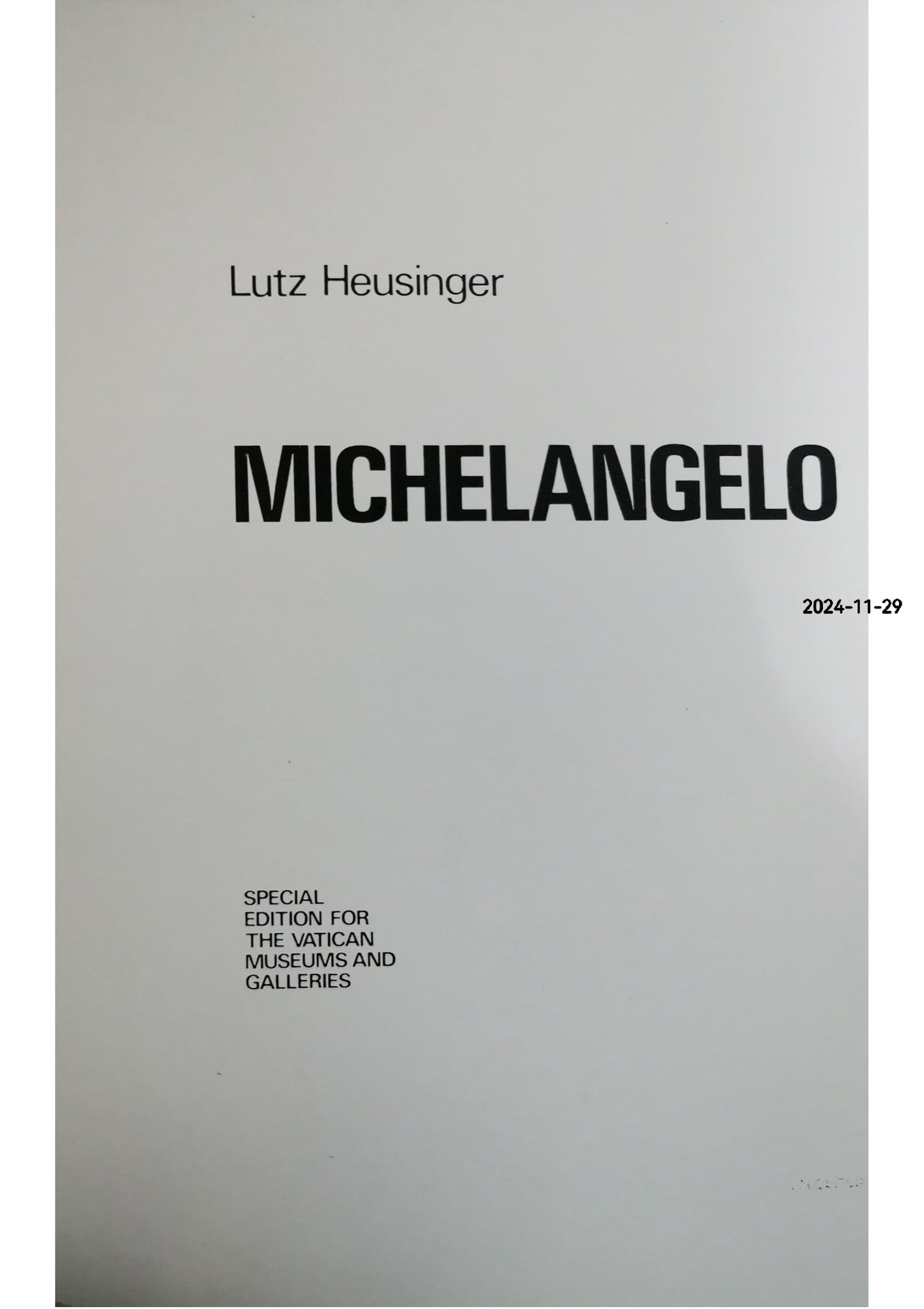 Michelangelo: Complete Works Paperback – January 1, 1982 by Lutz Heusinger (Author)