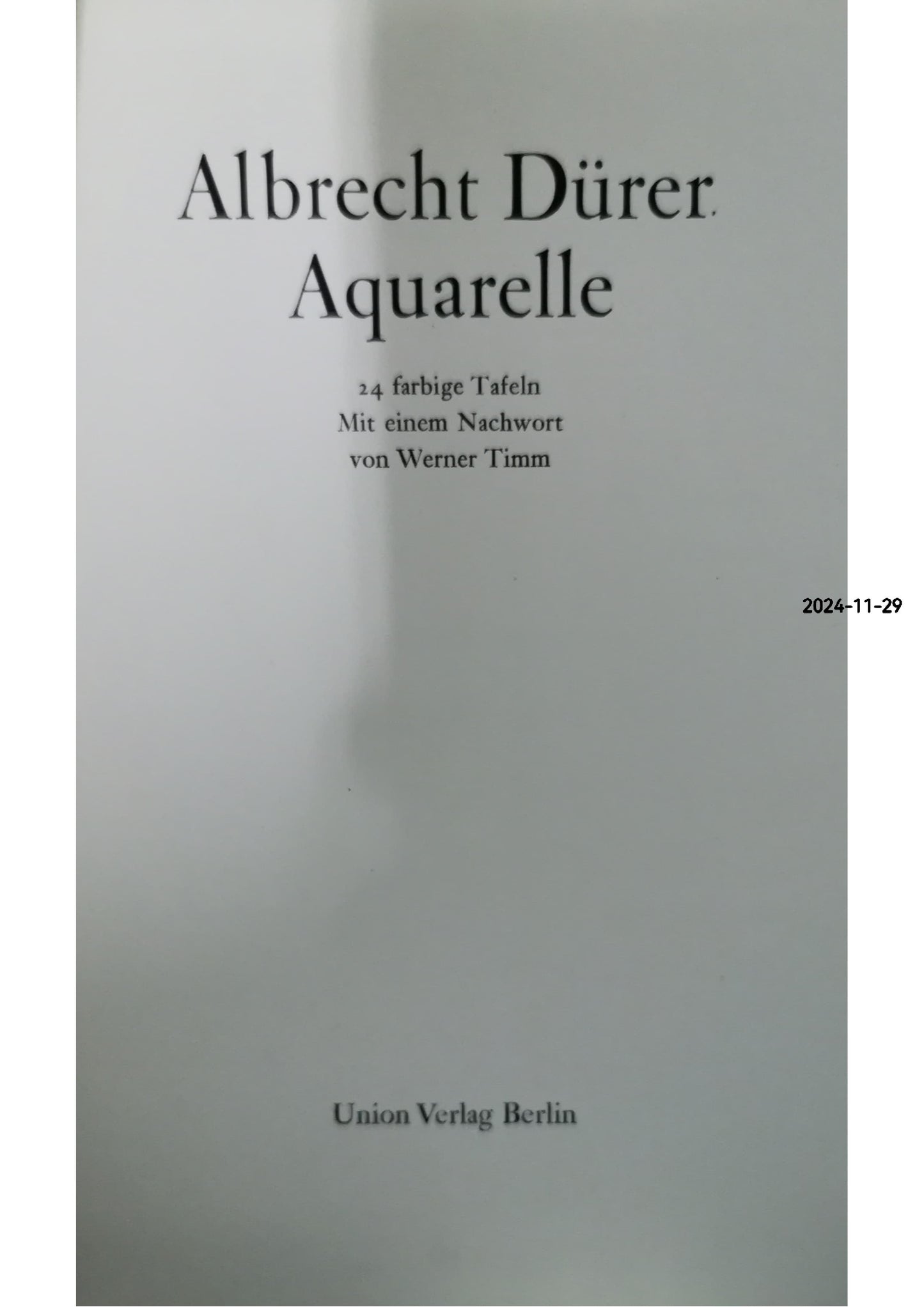 Albrecht Dürer, Aquarelle und Zeichnungen (German Edition) Hardcover – January 1, 1983 German Edition  by Friedrich Piel (Author)