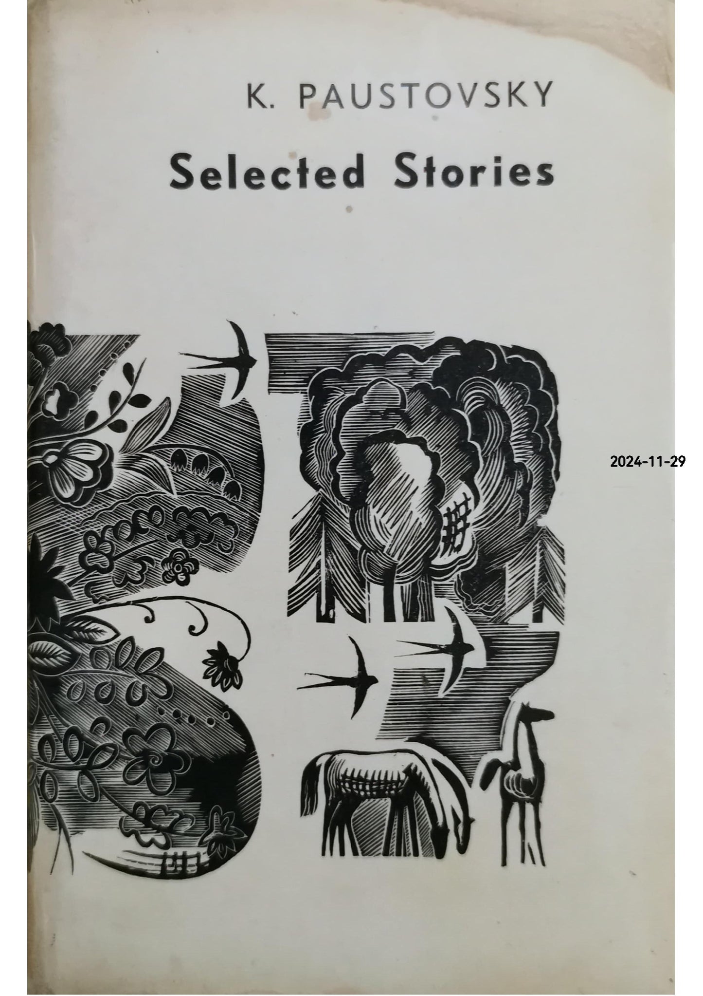 Selected Stories Hardcover – Import, January 1, 1970 by Konstantin Paustovsky (Author), K. Cook (Translator)