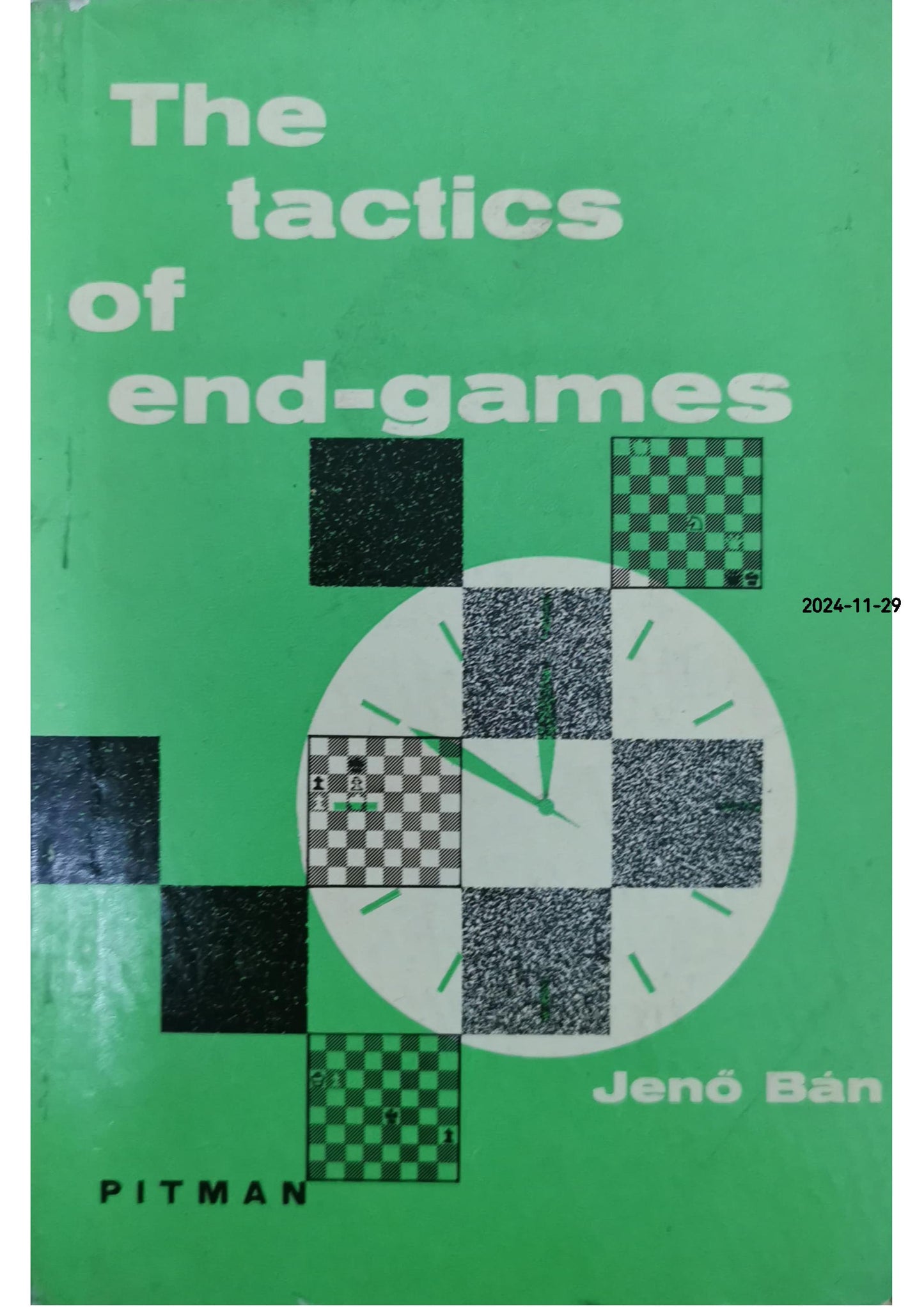 The Tactics of End-games Book by Jenö Bán - Hardcover