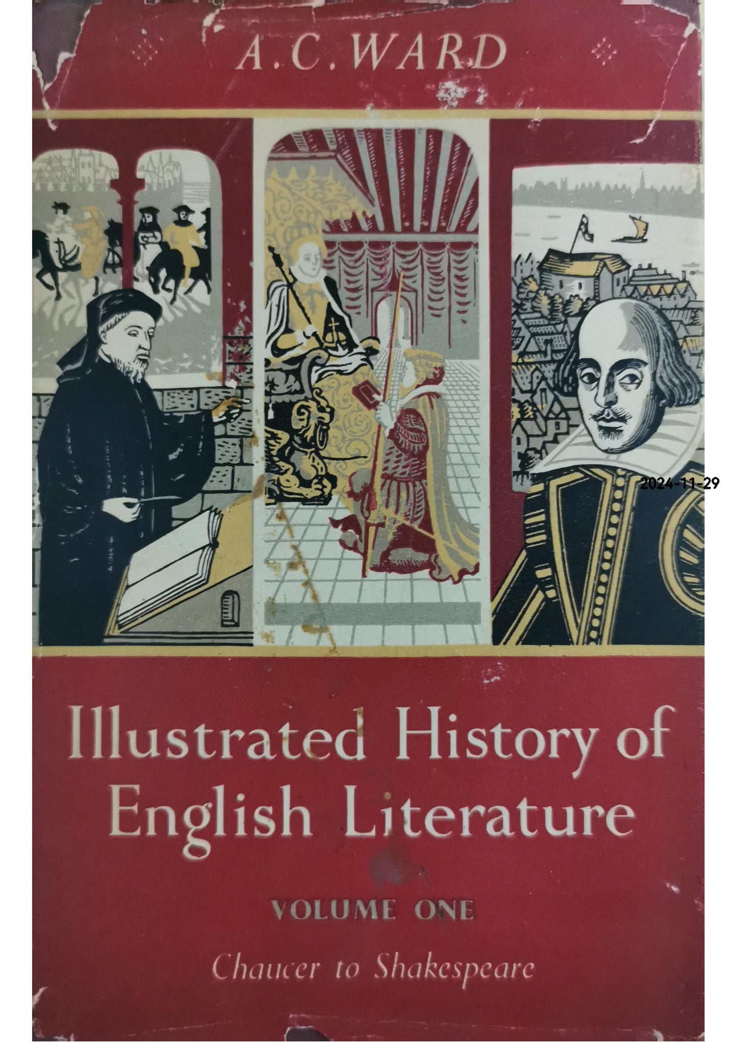 Illustrated History of English Literature, Volume One, Fourth Impression Hardcover – January 1, 1958 by A. C. Ward (Author)