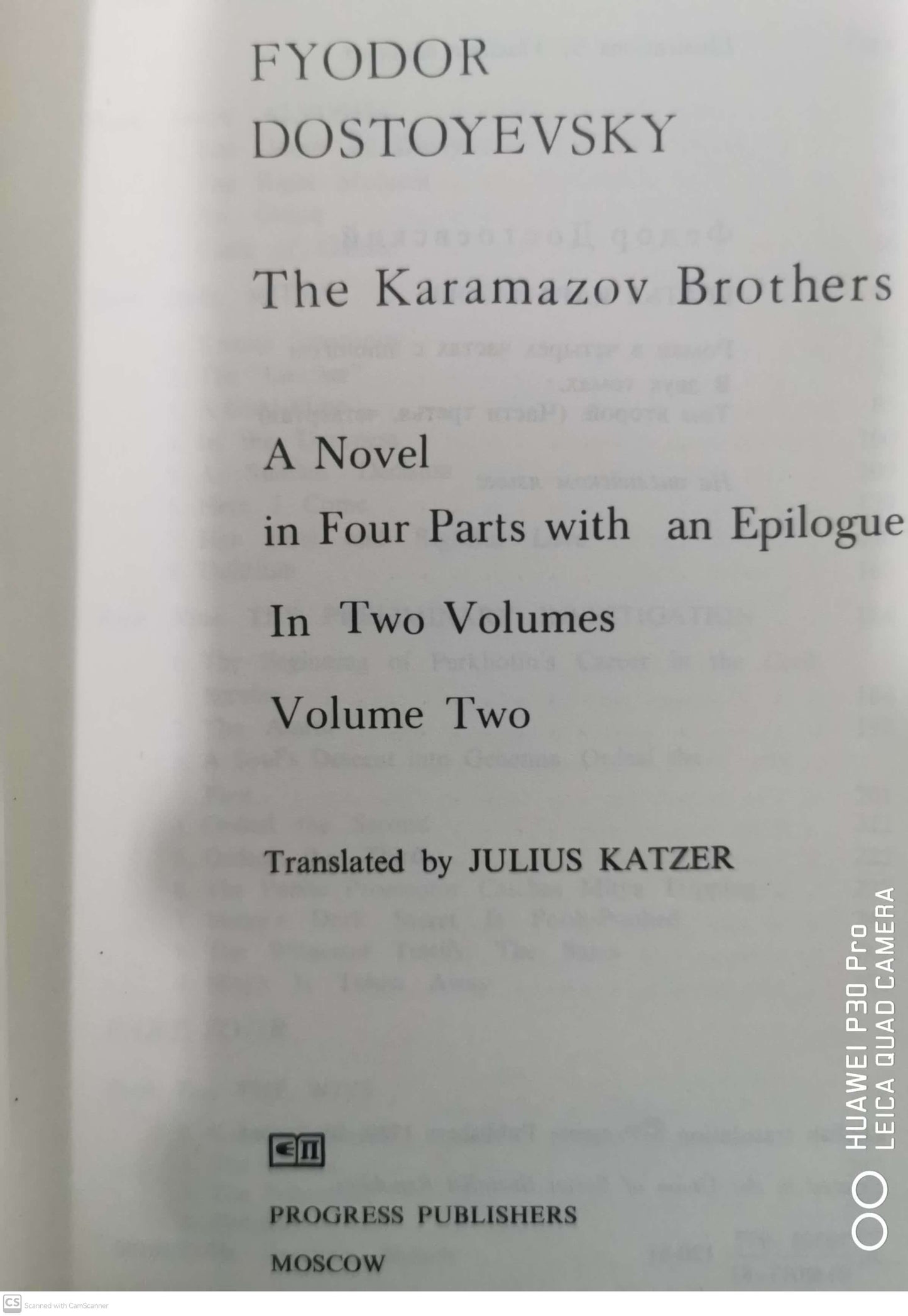 The Karamazov Brothers A Novel in Four Parts with an Epilogue In Two Volumes Hardcover – January 1, 1980 by Julian (trans) Dostoyevsky, ( Dostoevsky) Fyodor) Katzer (Author), Vladimir Minayev (Illustrator)