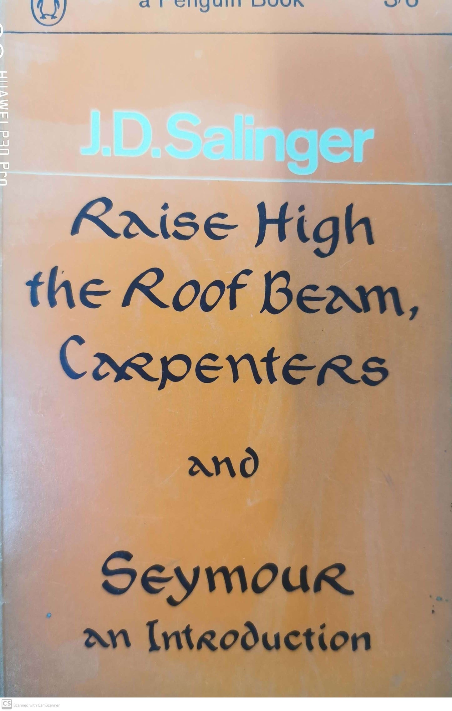 Raise High the Roof Beam, Carpenters and Seymour: An Introduction Novella by J. D. Salinger