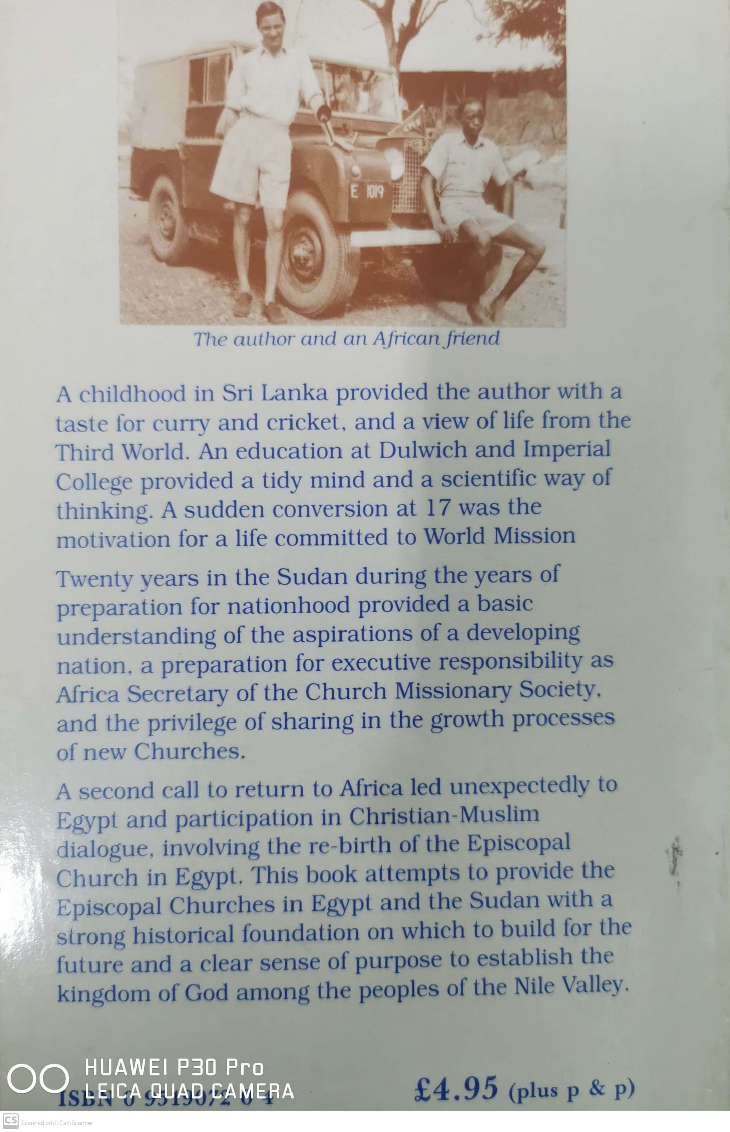 NILE HARVEST: THE ANGLICAN CHURCH IN EGYPT AND THE SUDAN. Paperback – January 1, 1992 by Brian. de Saram