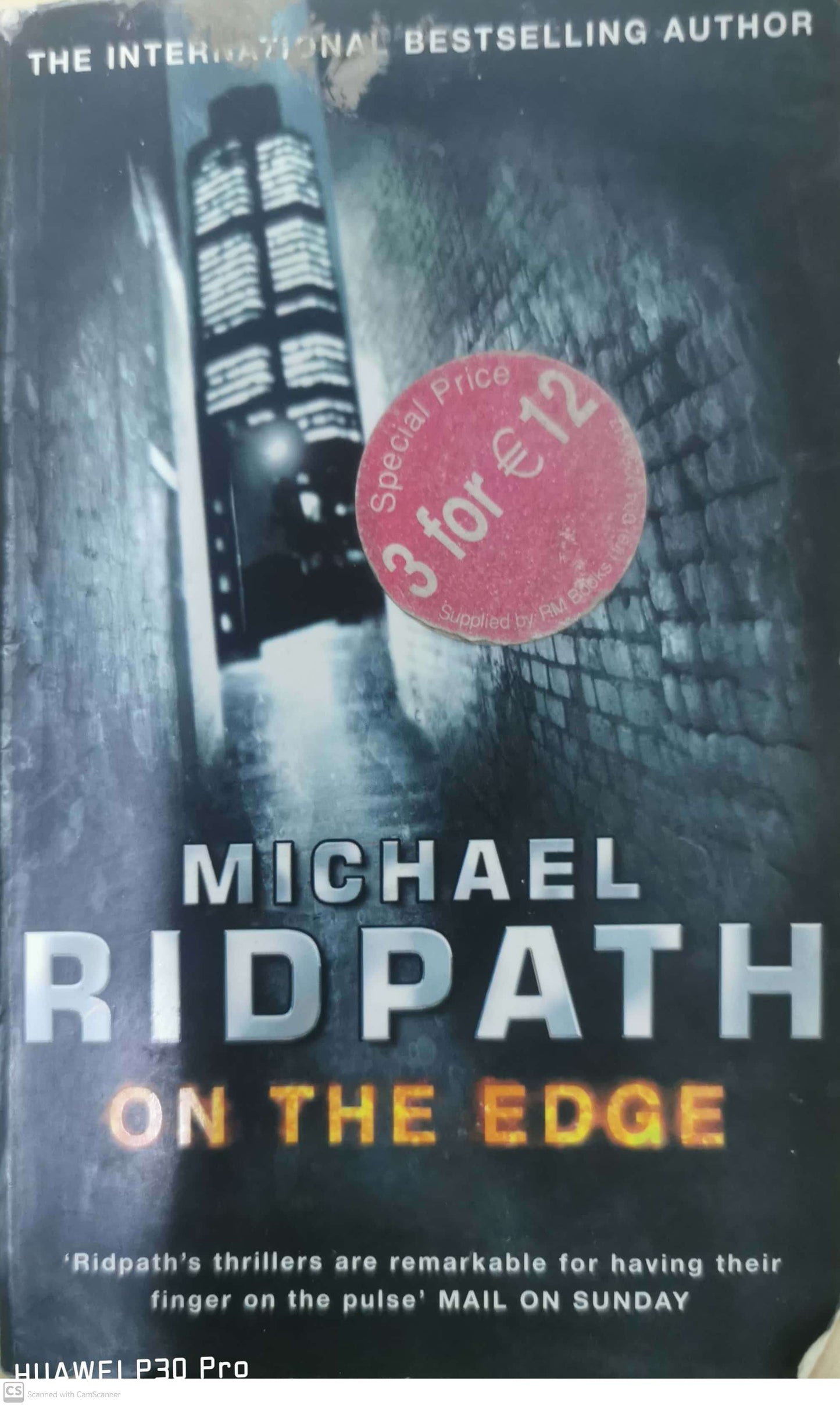 On the Edge Book by Michael Ridpath