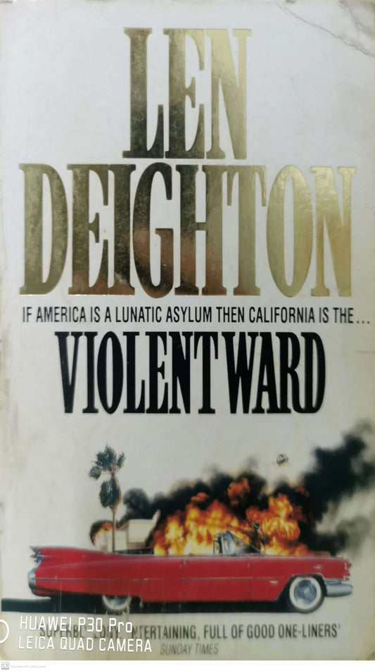 Violent Ward Book by Len Deighton