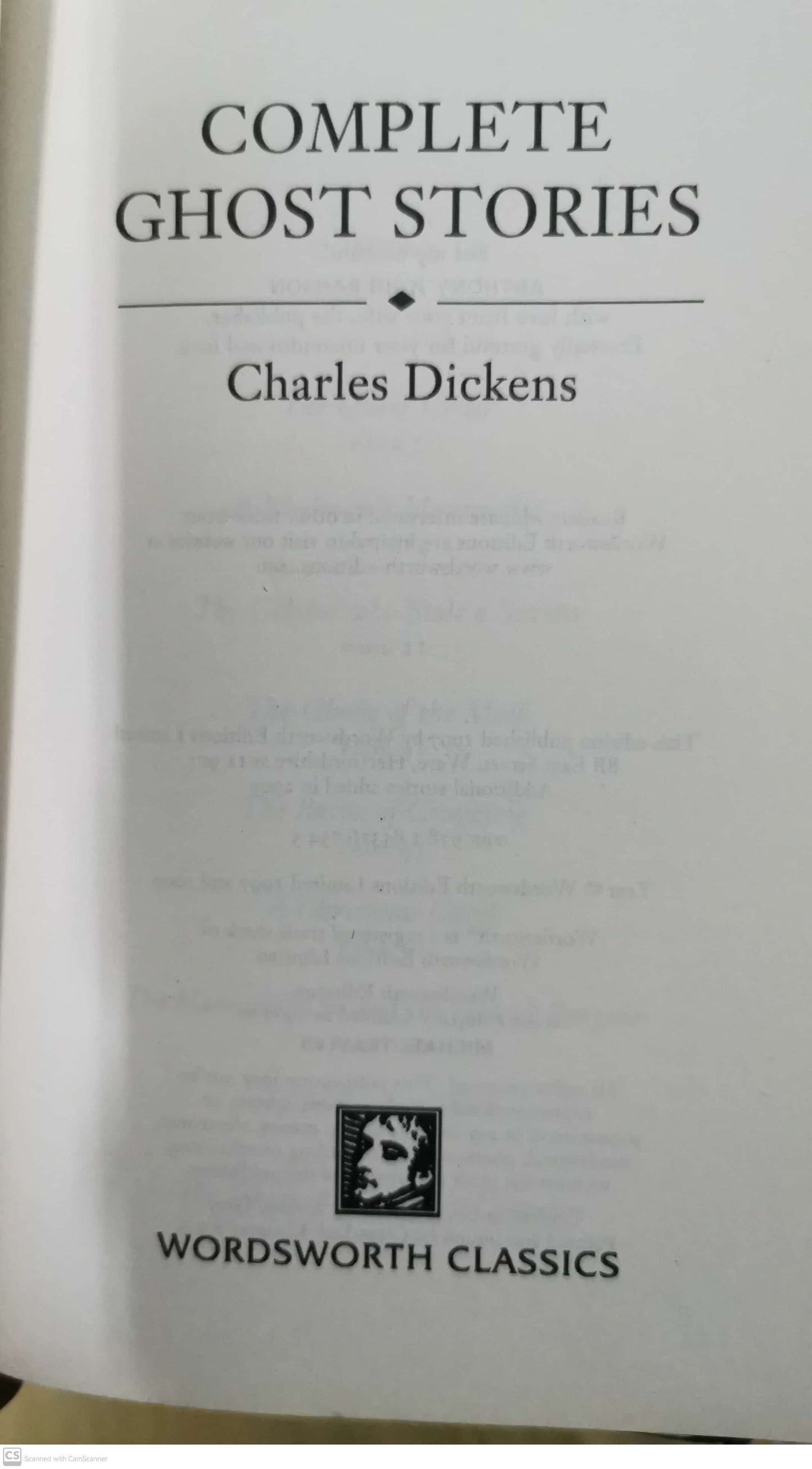 Ghost Stories Book by Charles Dickens