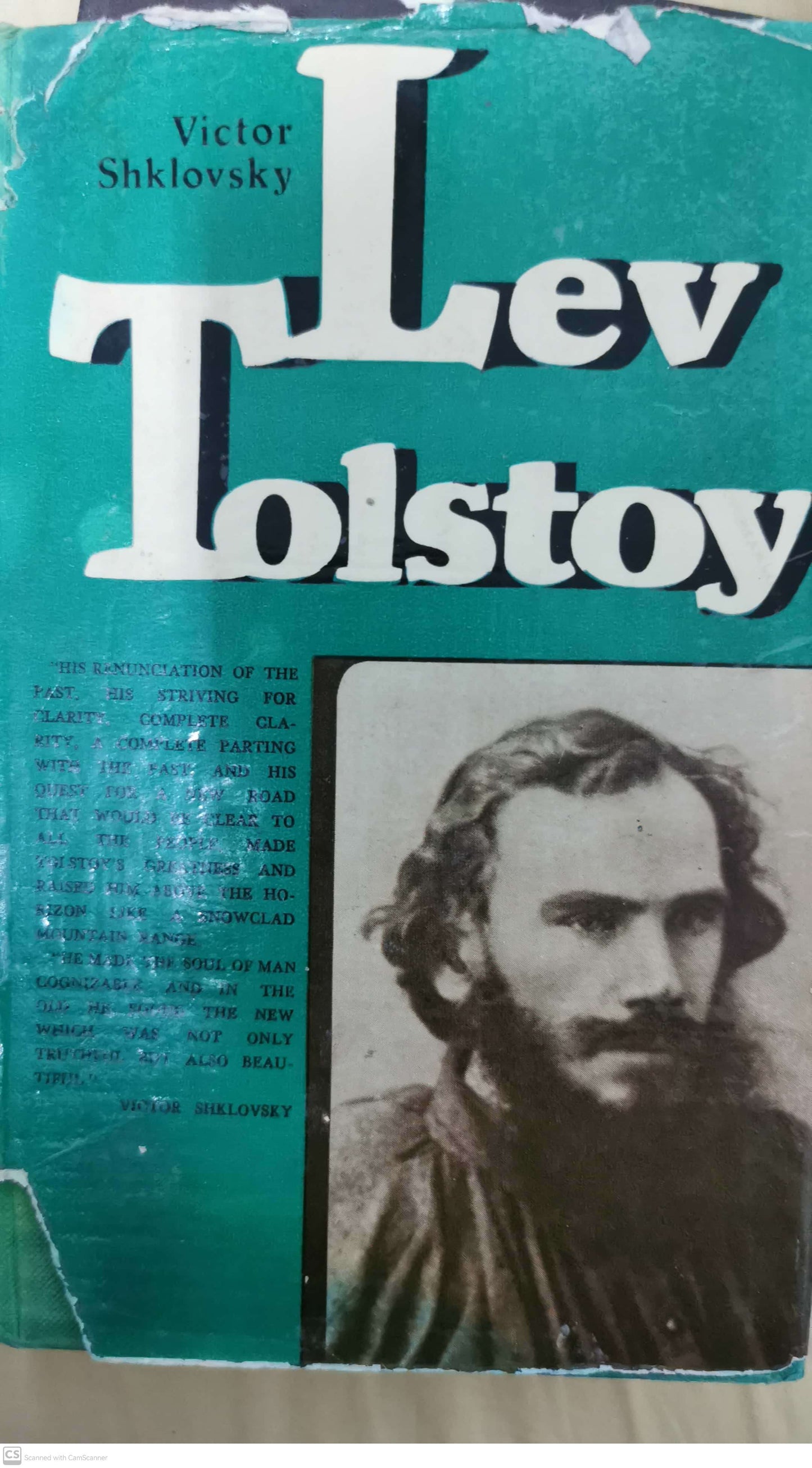 Lev Tolstoy Hardcover – January 1, 1978 by Victor Shklovsky