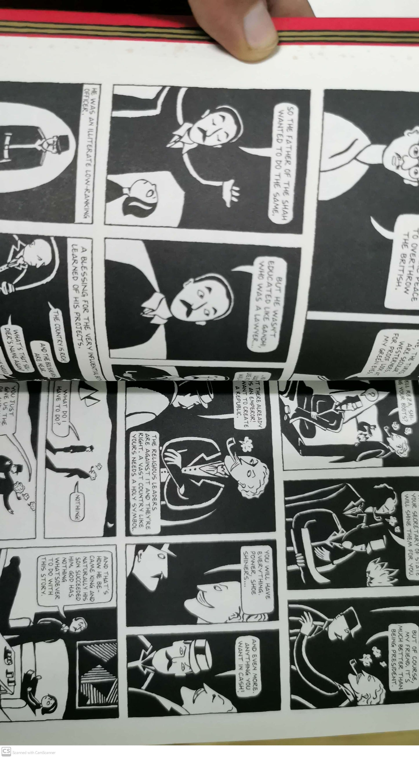 Persepolis: The Story of a Childhood Paperback – Illustrated, by Marjane Satrapi