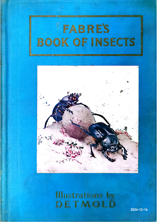 Fabre’s Book Of Insects [Illustrations By E.J. Detmold]