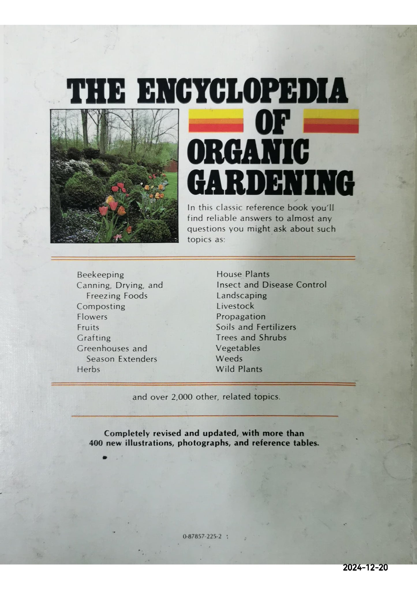 Encyclopedia of Organic Gardening Hardcover – October 1, 1978 by Rodale Press (Author)