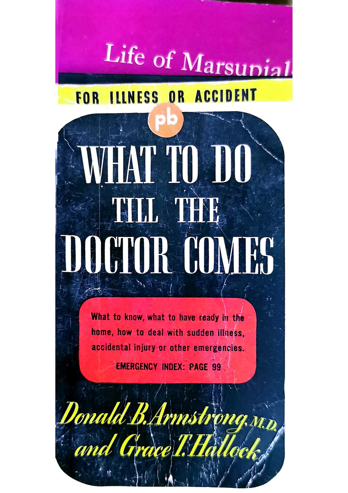 What to Do Till the Doctor Comes Paperback – January 1, 1943 by Grace T Armstrong, Donald B MD & Hallock (Author)