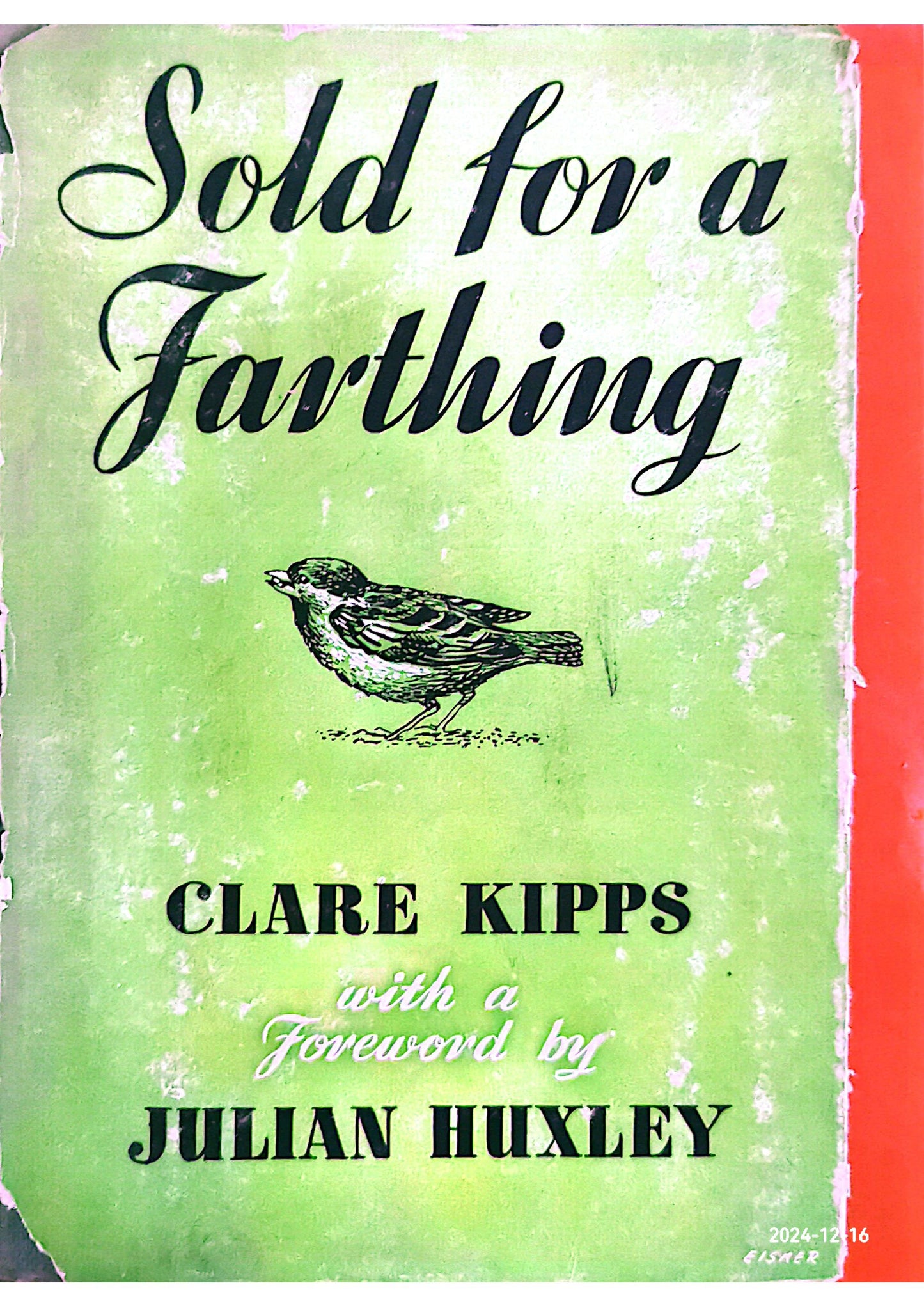 Sold for a Farthing Hardcover – January 1, 1963 by Clare Kipps (Author)