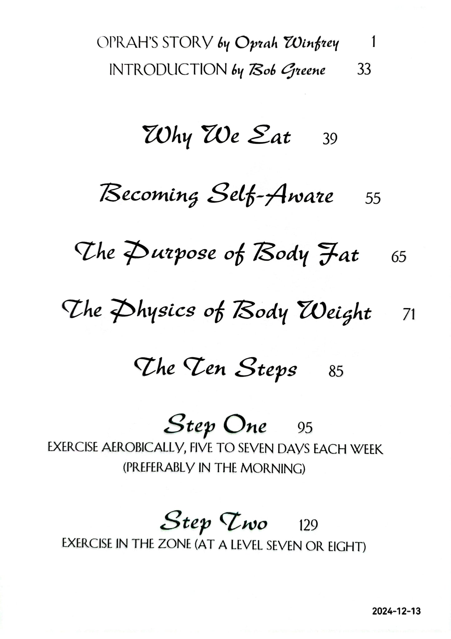 Make the Connection: Ten Steps to a Better Body - and a Better Life Hardcover – September 25, 1996 by Bob Greene (Author), Oprah Winfrey (Author)