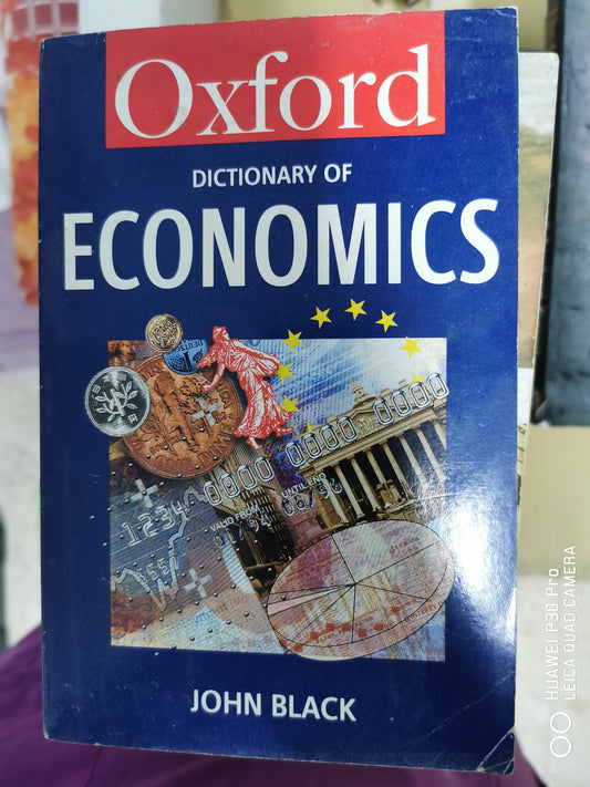 OXFORD UNIVERSITY PRESS Dictionary Of Economics