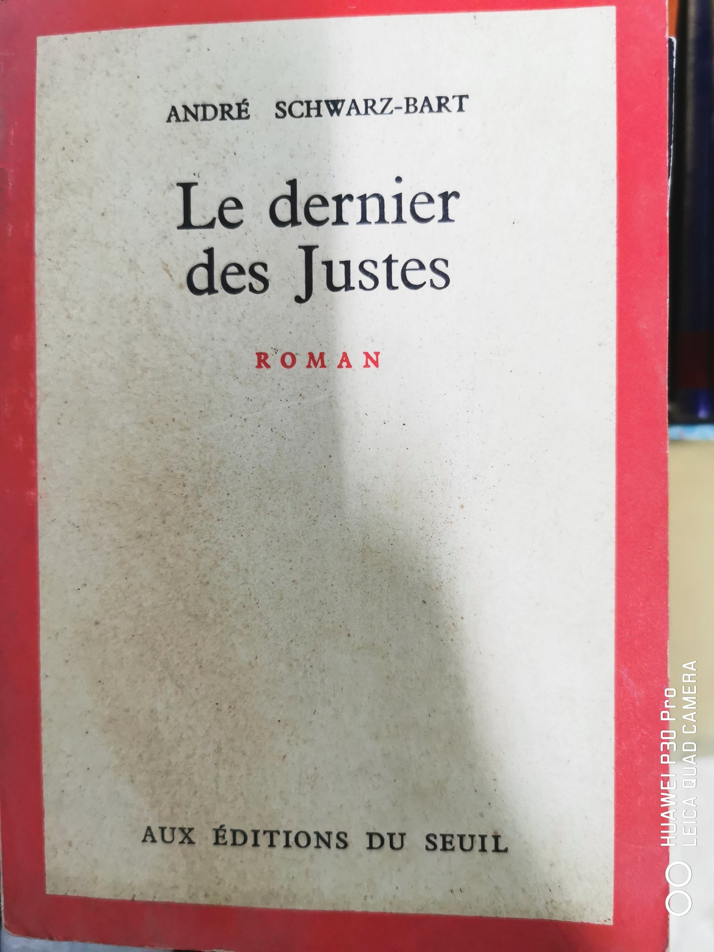 Le Dernier des justes Poche de André Schwarz-Bart