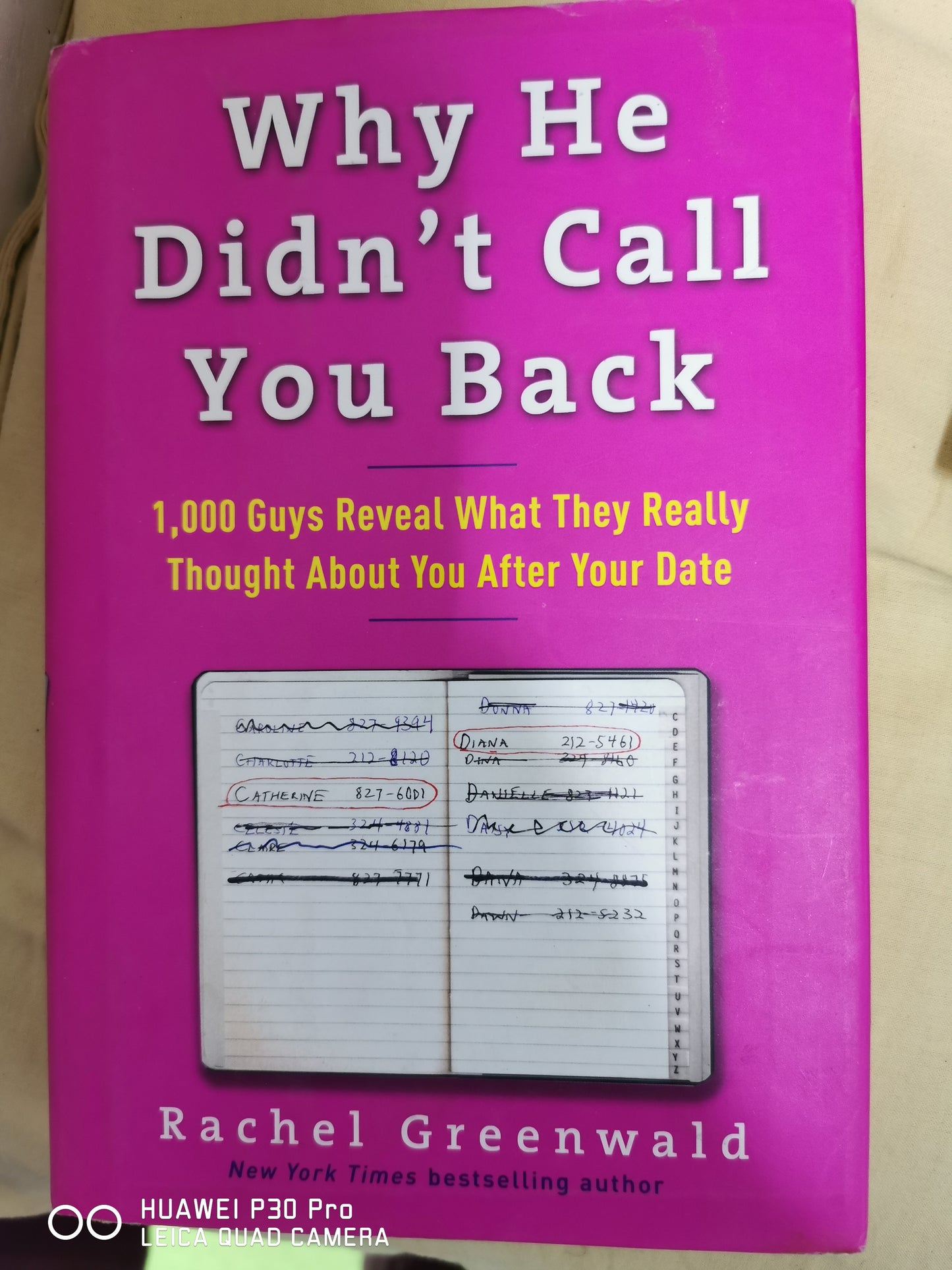 Why He Didn't Call You Back: 1,000 Guys Reveal What They Really Thought About You After Your Date Hardcover – April 7, 2009 by Rachel Greenwald