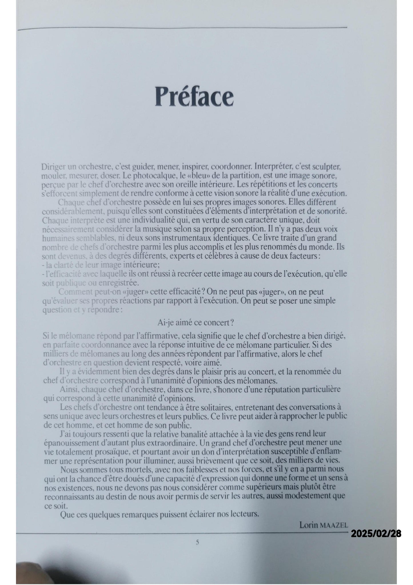 Le grand livre de l'orchestre Hurd Michael Edité par Bordas, Paris, 1981 Langue: français Etat : Bon Couverture rigide