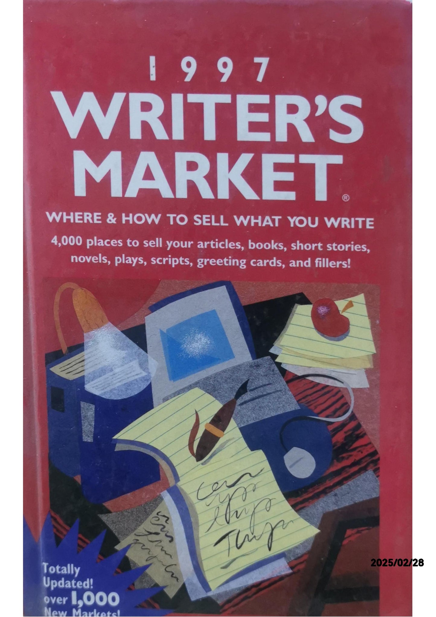 1997 Writer's Market: Where and How to Sell What You Write Hardcover – January 1, 1996 by Kirsten C. Holm (Editor), Don Prues (Editor)