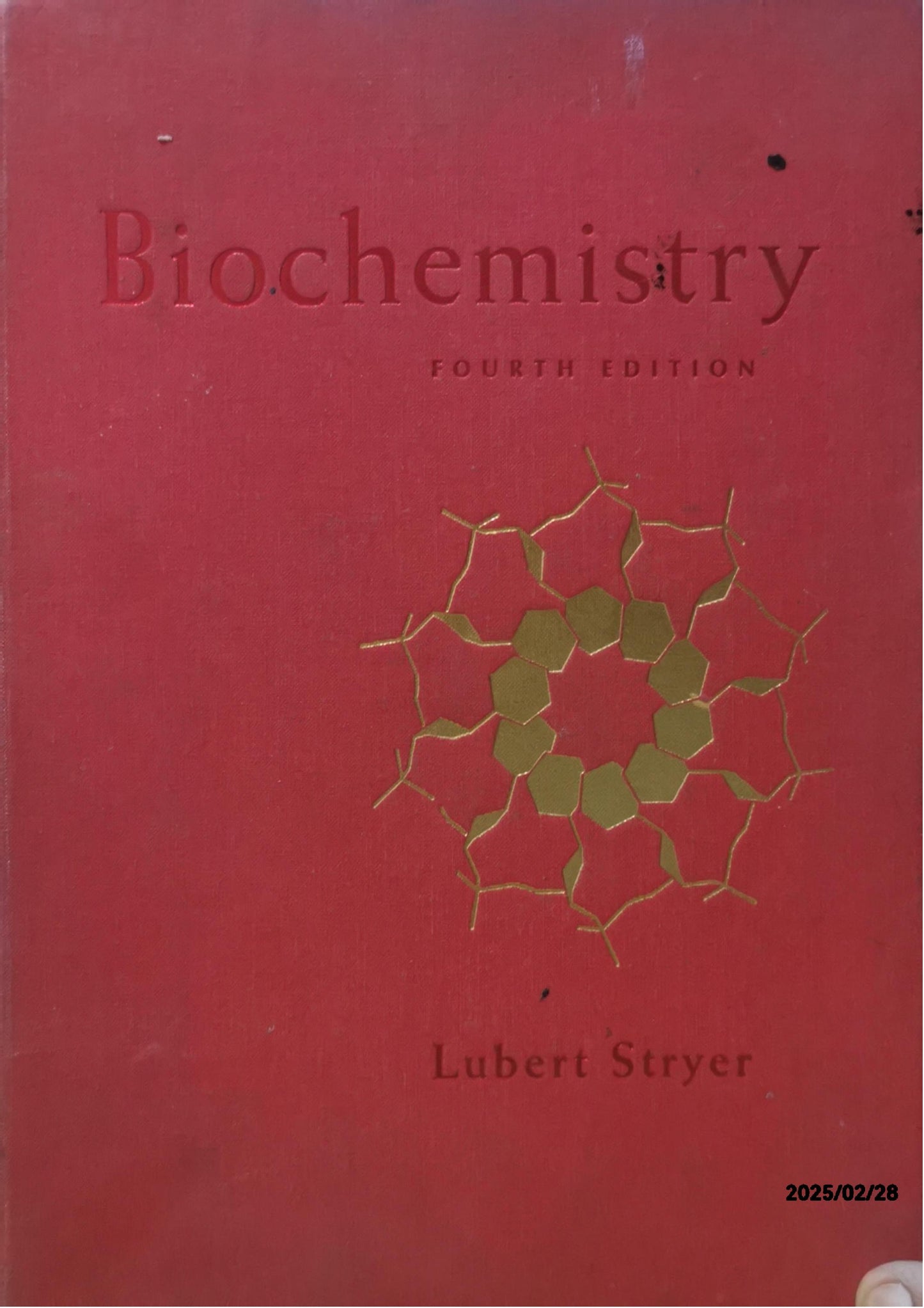 Biochemistry (4th edition) Hardcover – January 1, 1999 by LUBERT STRYER (Author)