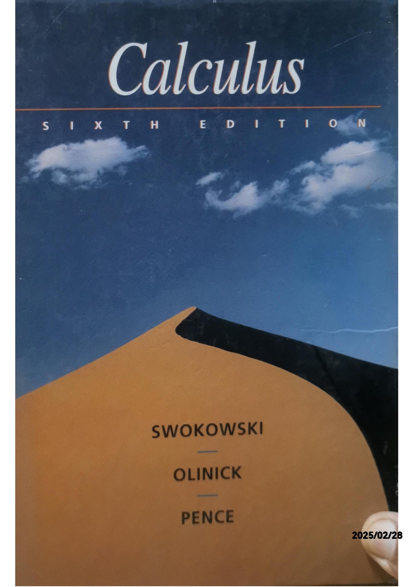 Calculus 6th Edition by Earl Swokowski (Author), Michael Olinick (Author), Dennis D. Pence (Author)