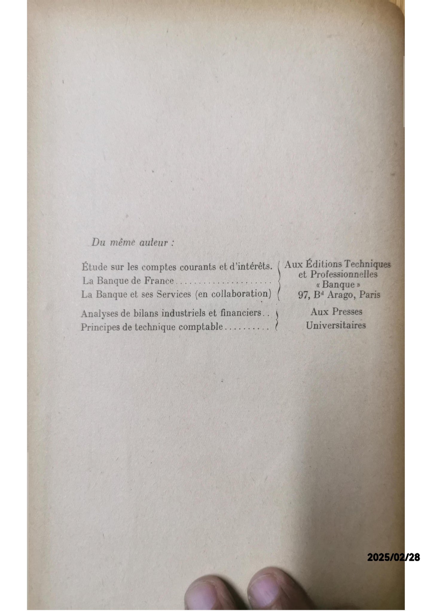 Organisation des services comptables - cours professé à l'école nationale d'organisation économique et sociale - centre national d'information économique - ENOES Lair Louis Published by PUF, 1946 Condition: bon