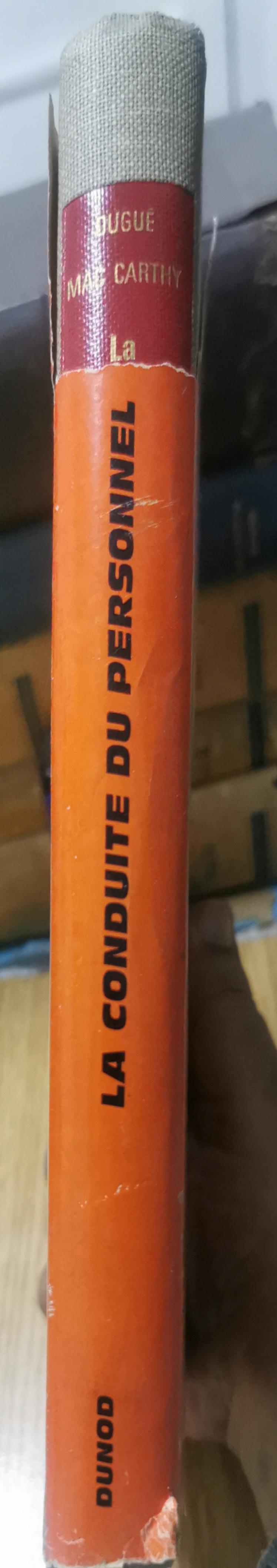 La conduite du personnel Hardcover – 1 Jan. 1966 French edition  by DUGUE MAC CARTHY D. (Autor)