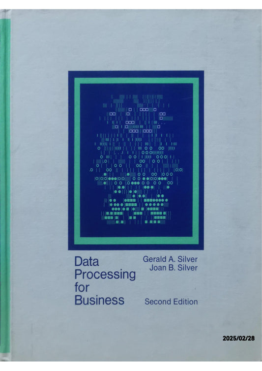 Data Processing for Business Hardcover Joan B., Silver, Gerald A. Free US Delivery | ISBN:0155168045