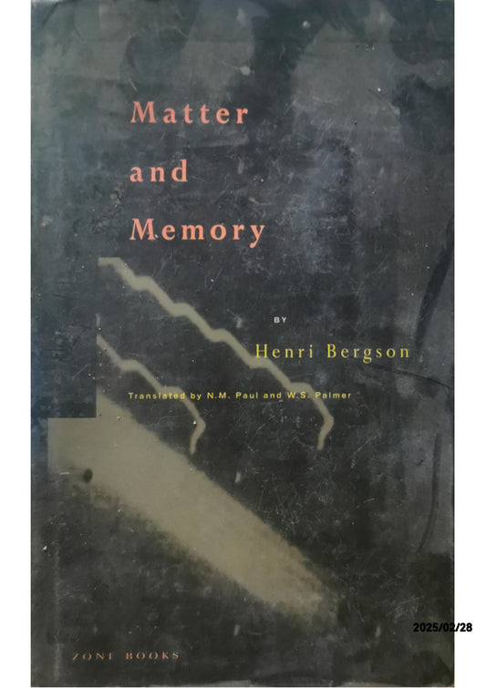 Henri Bergson Matter and Memory (Paperback) (UK IMPORT)