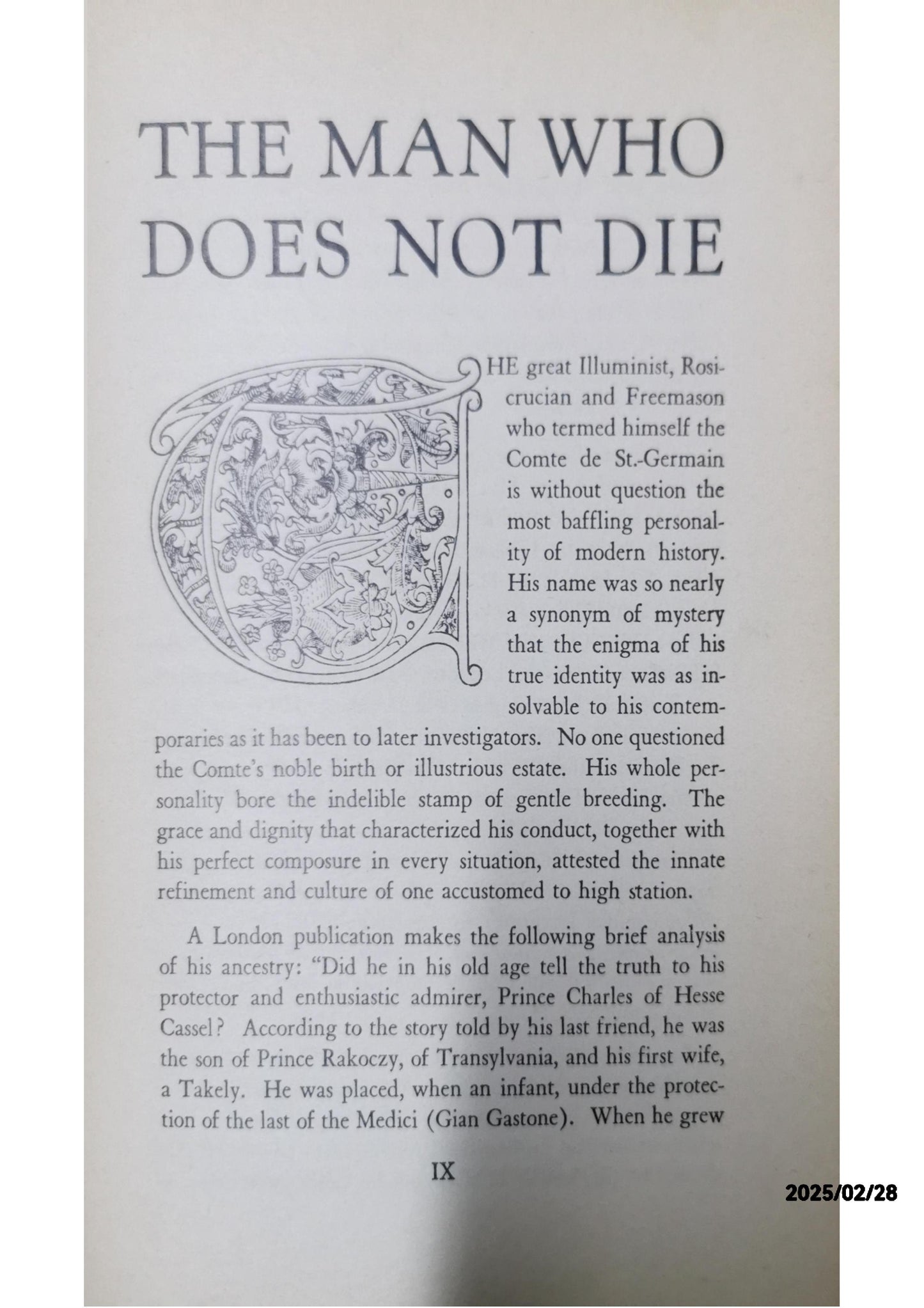 The Most Holy Trinosophia of the Comte de St.-Germain with Introductory Material and Commentary by Manly P. Hall Hardcover – January 1, 1949 by Manly P. Hall (Author)