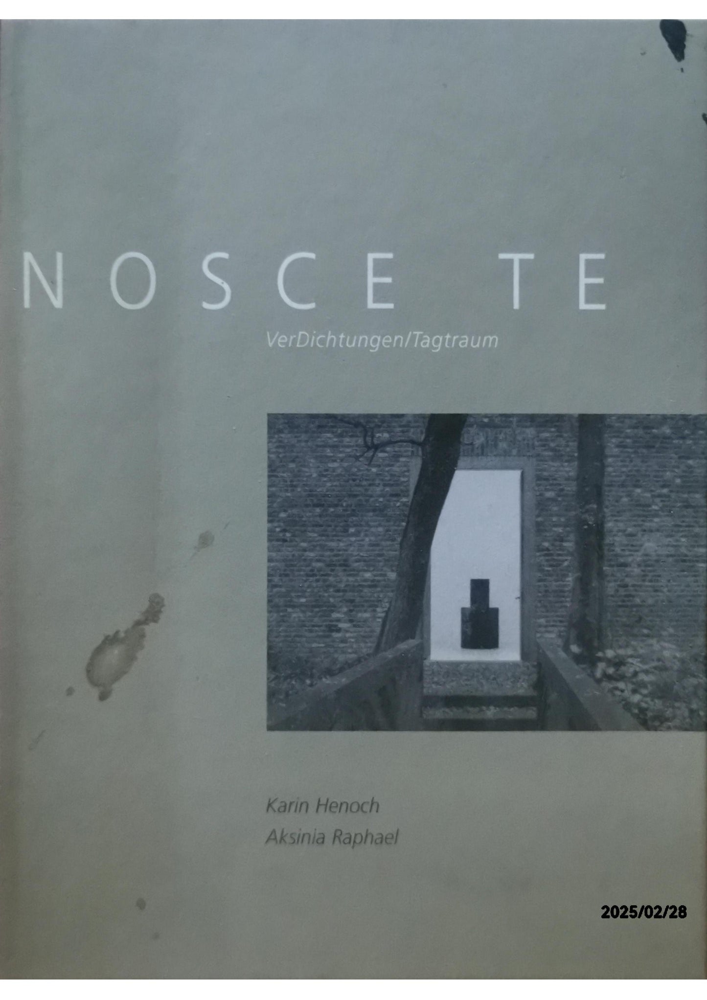 Nosce te. VerDichtungen/Tagtraum Henoch, Karin und Aksinia Raphael: