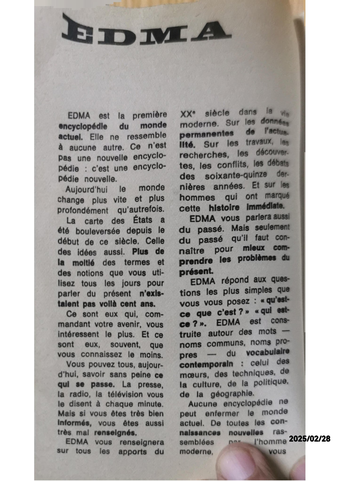 LES ARABES, EDMA: États, Événements, Personnalités, Culture, Économie, Politique Paperback – March 7, 1970 by Collectif (Author)