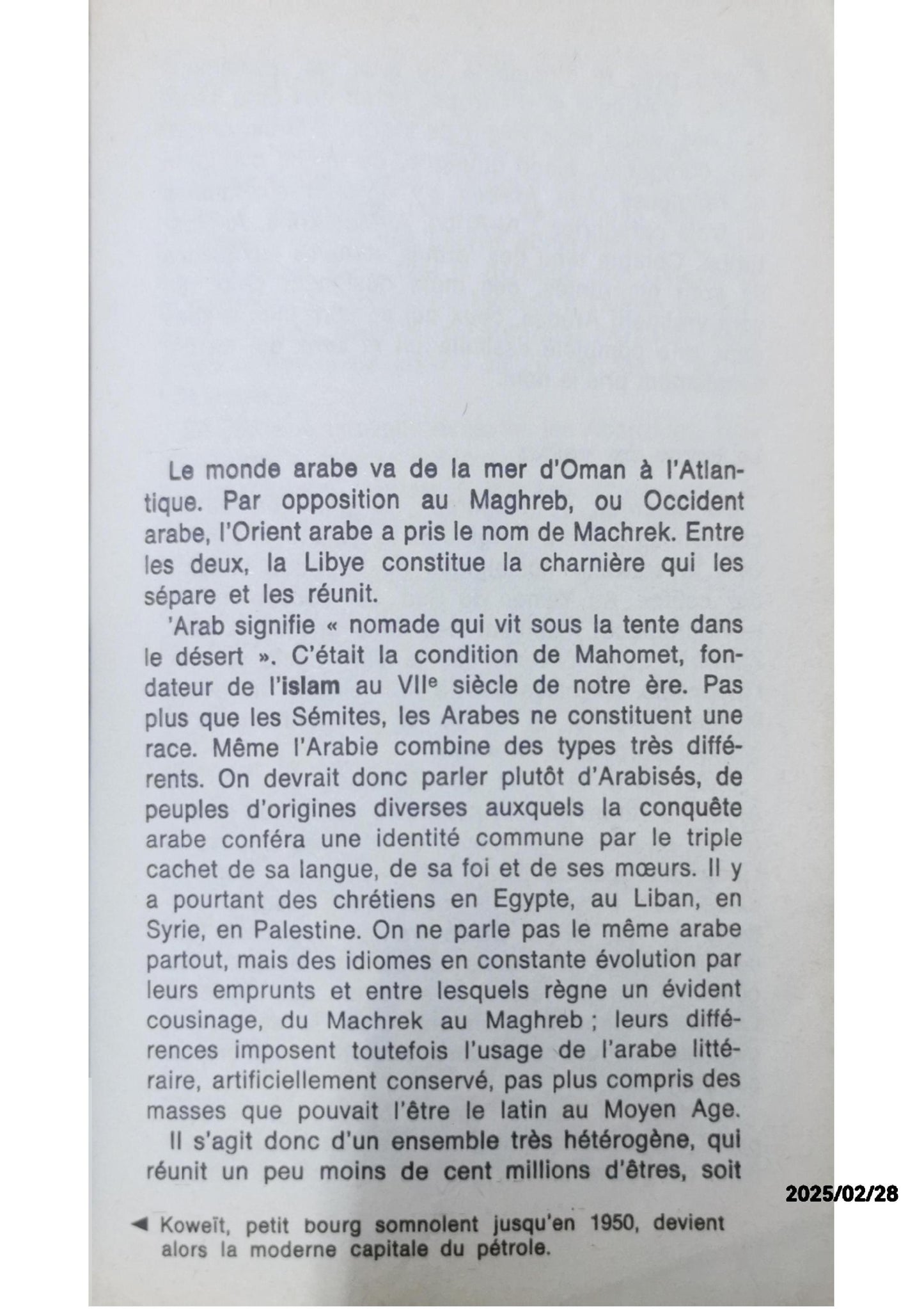 LES ARABES, EDMA: États, Événements, Personnalités, Culture, Économie, Politique Paperback – March 7, 1970 by Collectif (Author)