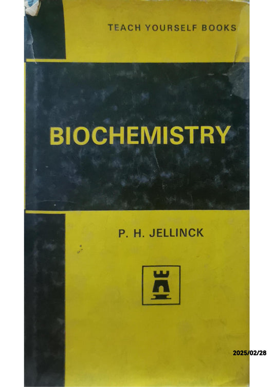 Teach yourself biochemistry (The Teach yourself books) Hardcover – January 1, 1960 by P. H Jellinck (Author)